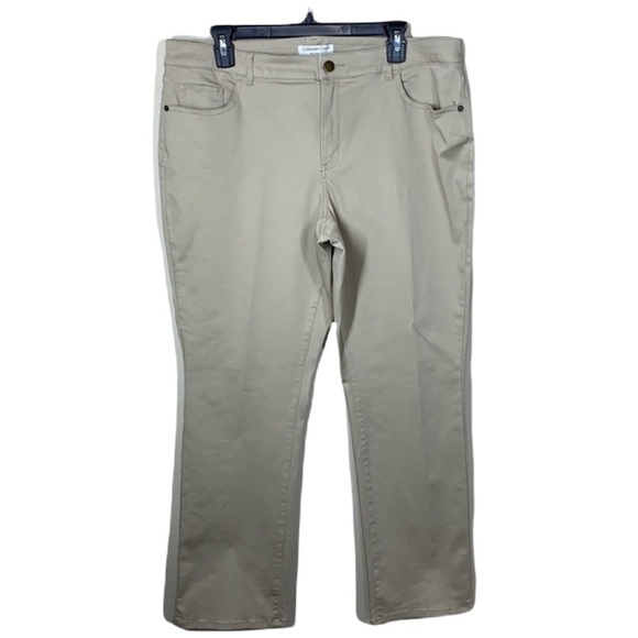 Coldwater creek khaki P16 pants - Picture 1 of 3